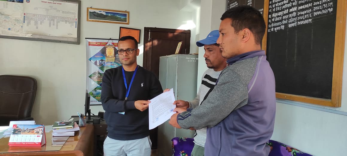 युवासघं नेपाल र अनेरास्वबियूद्धारा प्रशासनमा बुझाए ७ बुदे ध्यानाकर्षण पत्र