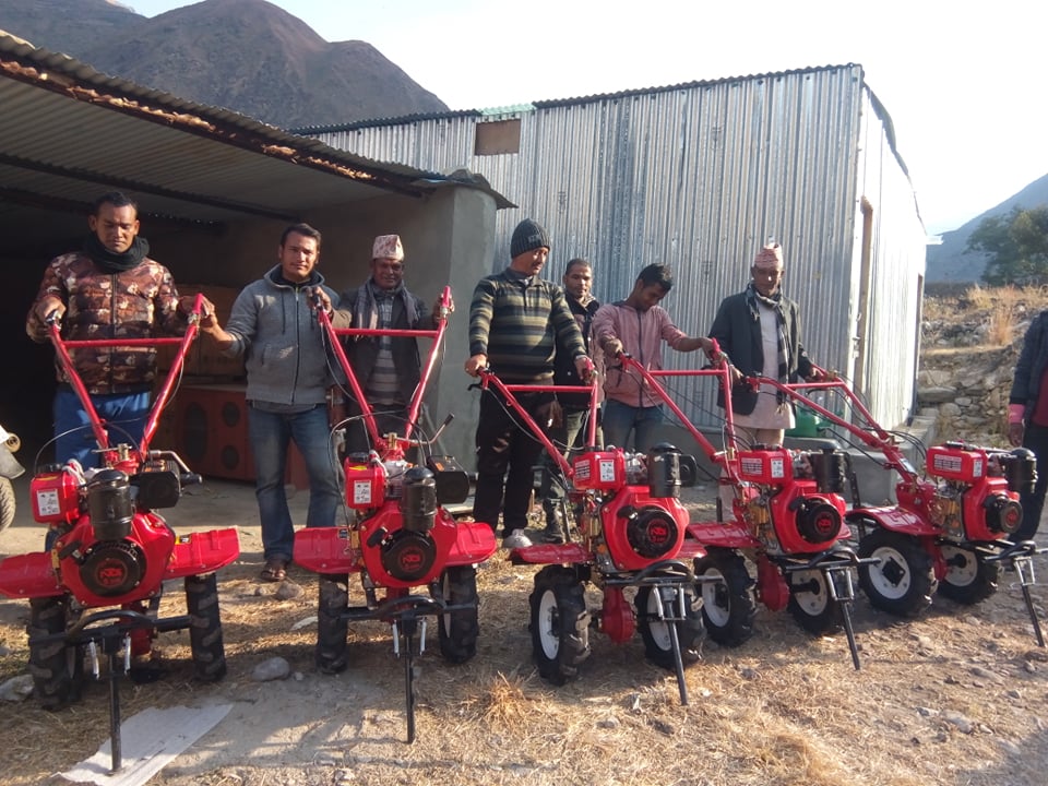 कृषि यान्त्रिकरणमा जोडिदै जगन्नाथ गाँउपालिका