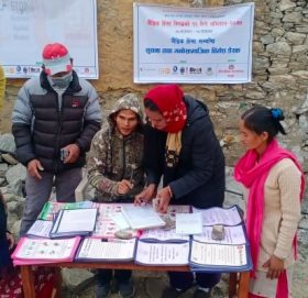 बडिमालिकाले मार्तडीमा सुचना तथा मनोसामाजिक बिर्मश डेस्ककाे स्थापना