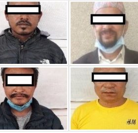 विप्लव माओवादीको नाममा तीन करोड चन्दा माग्दा पक्राउ परेका चार जना?