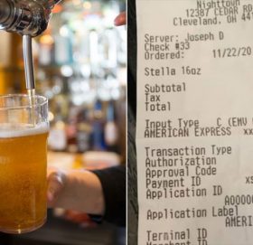 दुनियाकै दयालु मान्छे ! ७ डलरको बियर किनेर ३ हजार डलर टिप्स