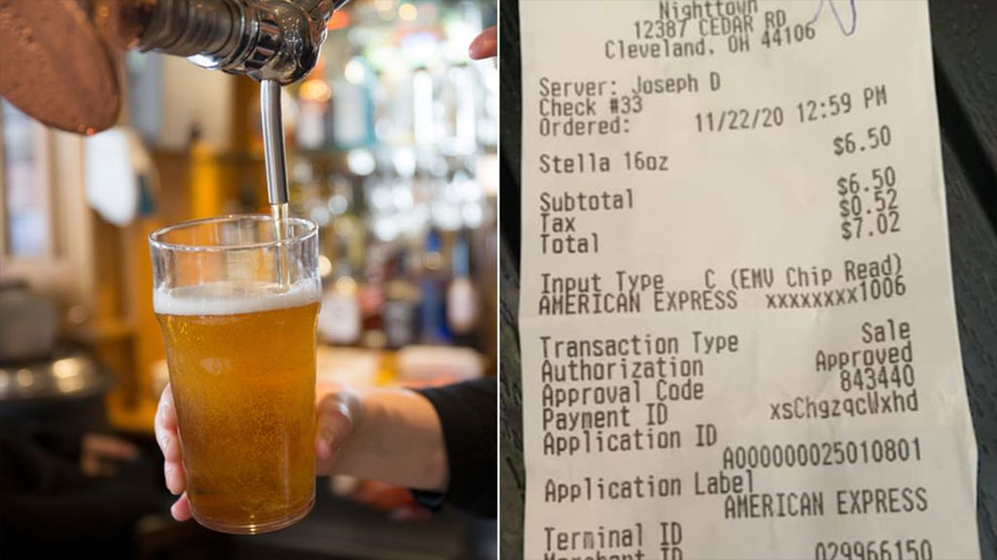 दुनियाकै दयालु मान्छे ! ७ डलरको बियर किनेर ३ हजार डलर टिप्स