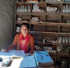 बाजुराको बिकट अन्द्रराडी गाँउमा पहिलो पटक स्वास्थ्य सेवा