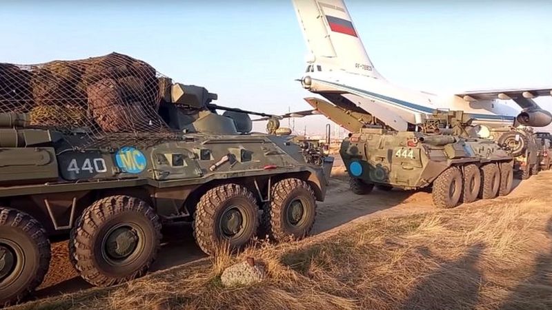 नागोर्नो–काराबाख इलाकामा रुसले तैनाथ गर्‍यो शान्ति–सैनिक