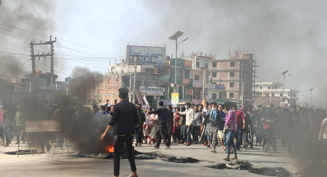 बर्दिबासमा प्रहरीको गोली लागेका बुद्धिराजको मृत्यु
