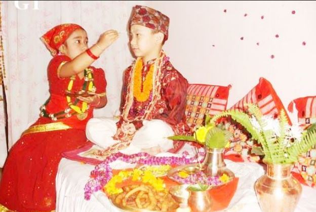 मंसिर १ गते  ११ः३७ बजे  भाइटीकाको उत्तम साइत