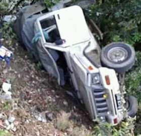 जीप दुर्घटनामा बैतडीमा एकको मृत्युु, एक घाइते जीप दुर्घटनामा बैतडीमा एकको मृत्युु, एक घाइते