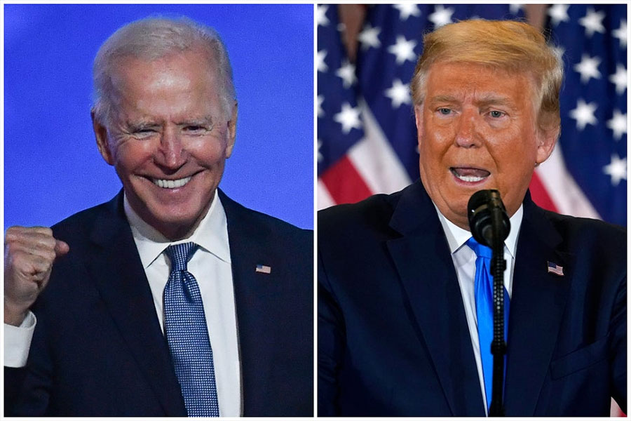 ट्रम्पले नजाने भनेपनि उप–राष्ट्रपति माइक जो बाइडेनको शपथ ग्रहणमा सरिक हुँदै