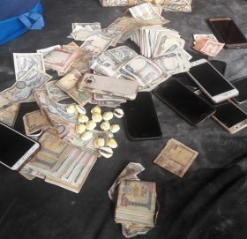 जुवाखालबाट १६ जना पक्राउ, १९ वटा मोटरसाइकल २ वटा कार बरामद