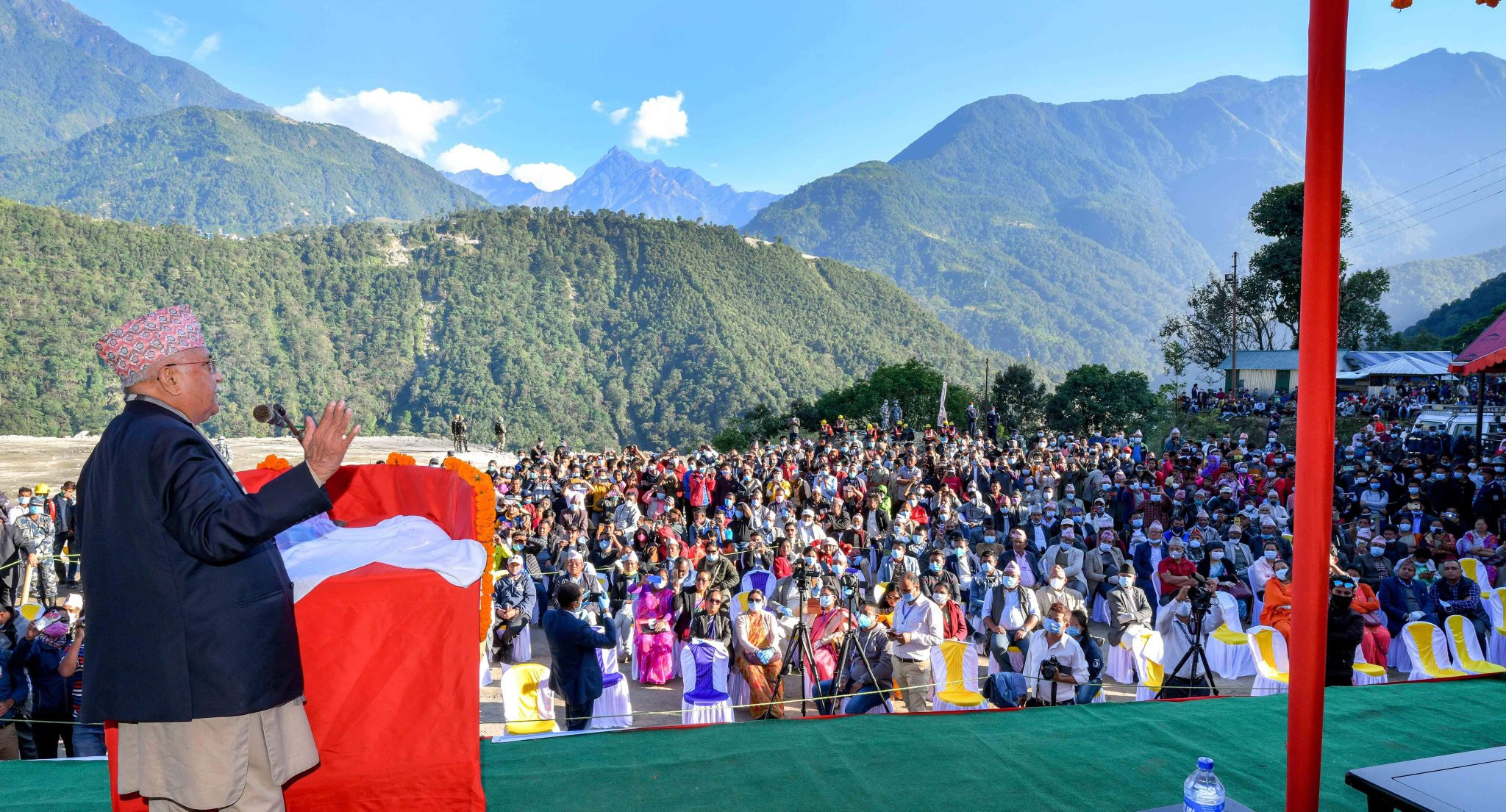 बिमार कालापानी–सुस्तामा, ओखती ओलाङचुङ्गाेलामा ?