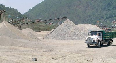 ६ क्रसर उद्योग बन्द