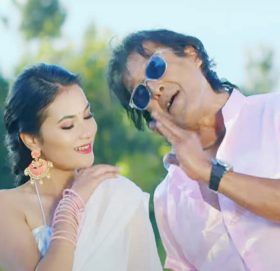 राजेश हमालसँग देखिइन प्रचण्डकी नातिनी स्मीता(भिडियो सहित)