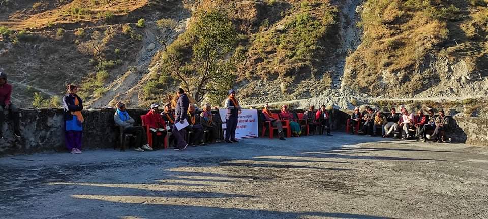 बडिमालिका ७ मा दश सैयाकाे अस्पताल सिलान्यास