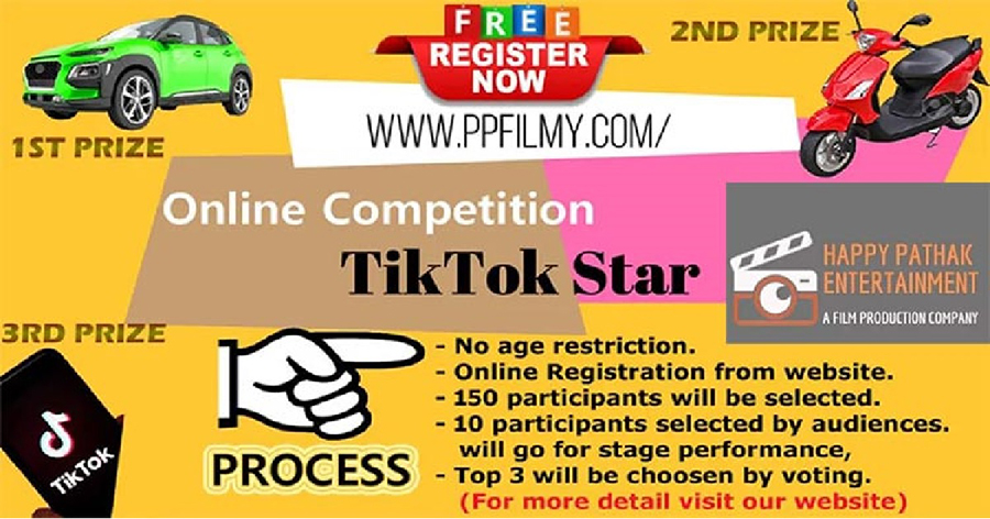 ‘टिकटक स्टार’ प्रतियोगीता हुने