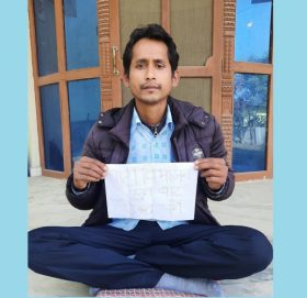 नेकपालाई ‘फुटबाट जोगाउन’ भन्दै धनगढीमा पत्रकार बसे अनसन