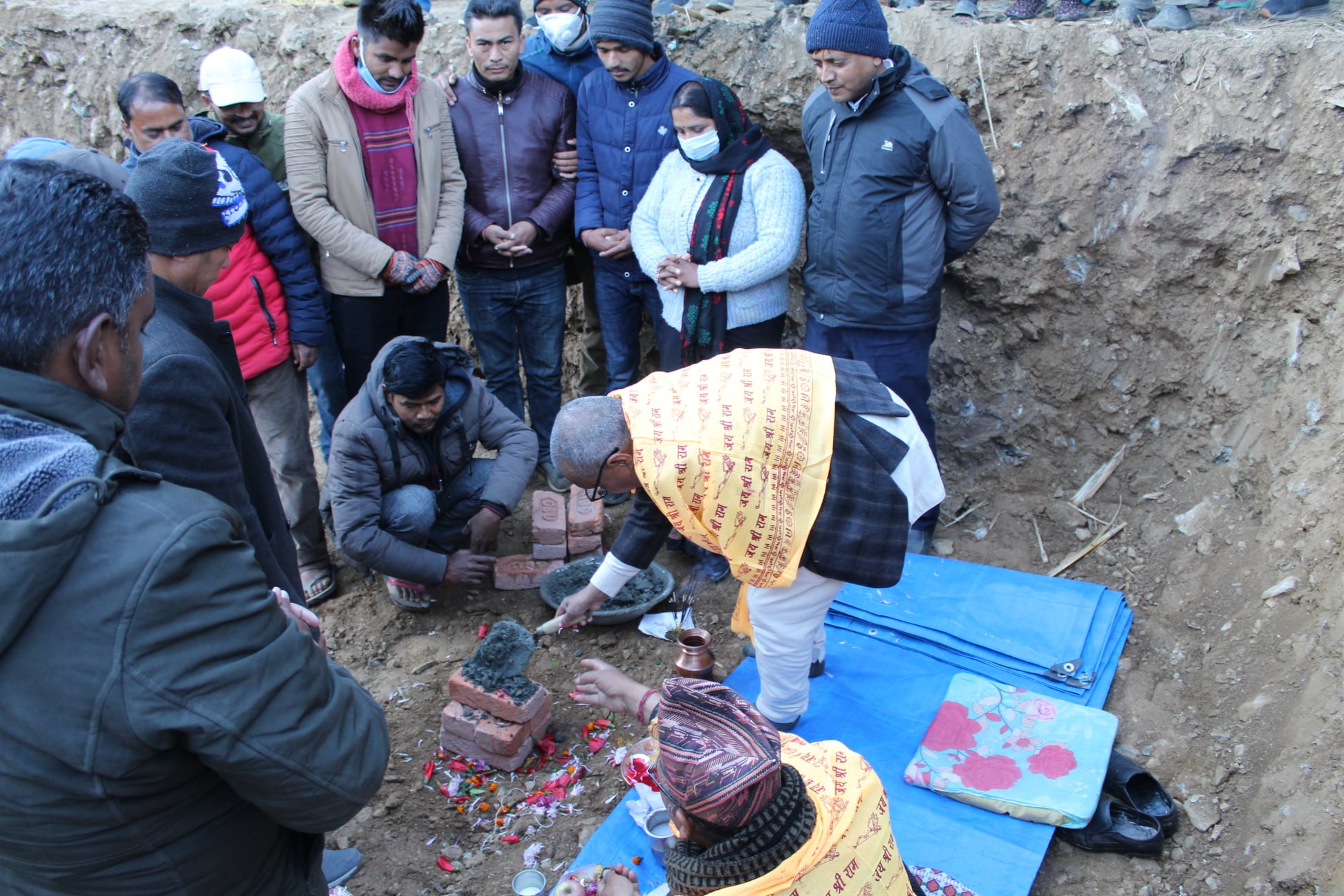 पुनरावेदन अदालतले अनुमति दिएपछि त्रिवेणीमा १५ शैया अस्पतालकाे शिलान्यास