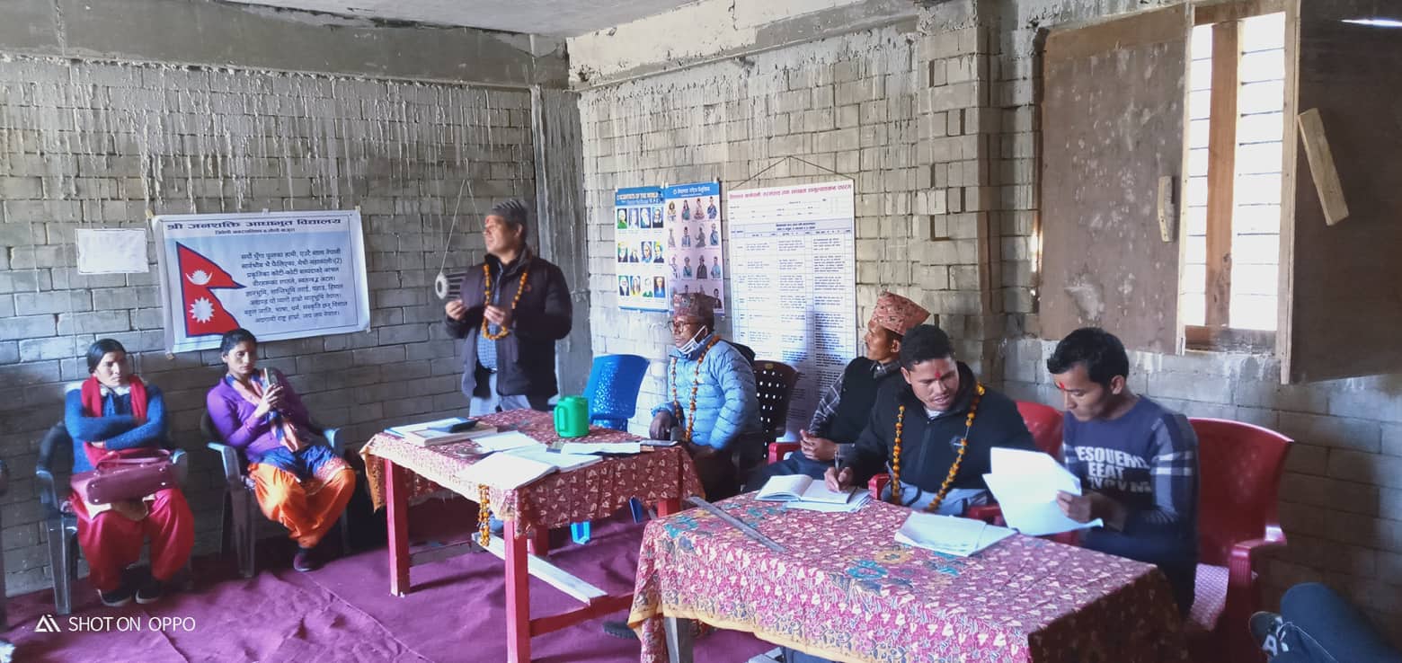 आइडिएस नेपालद्धारा त्रिबेणीका बिद्यालयको सयुक्त अनुगमन