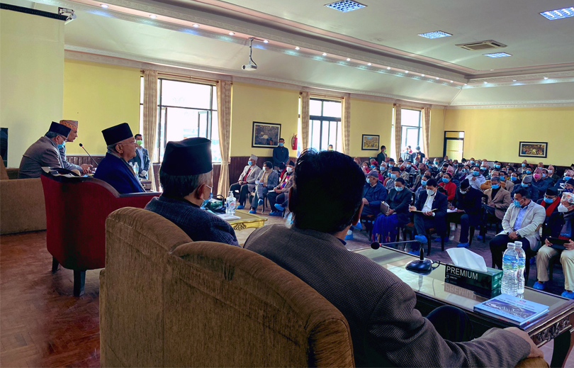 ओलीले घोषणा गरे ११९९ सदस्यीय महाधिवेशन आयोजक समिति