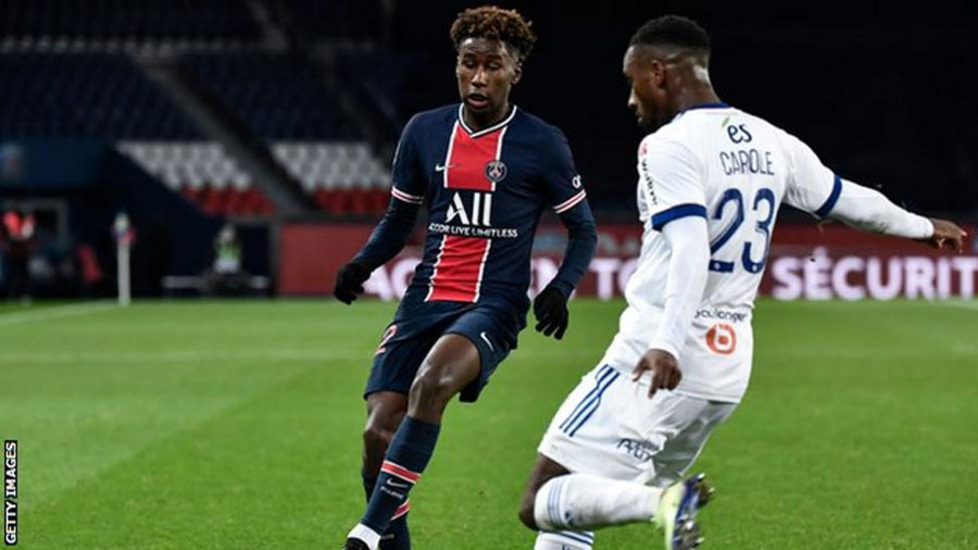 पिएसजीको सहज जित, लियोन शीर्ष स्थानमा