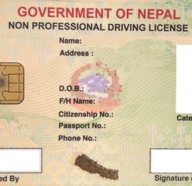 दुई प्रकारका सवारी लाइसेन्स वितरण सुरु