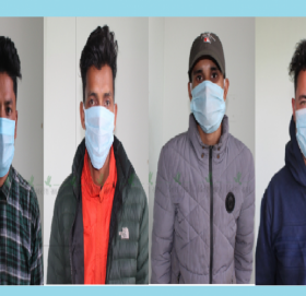 हतियार देखाएर लुटपाट गर्ने ४ जना कारागार चलान