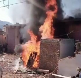 पाकिस्तानमा आक्रोसित भीडको आक्रमणः हिन्दु सन्तको समाधीस्थल ध्वस्त