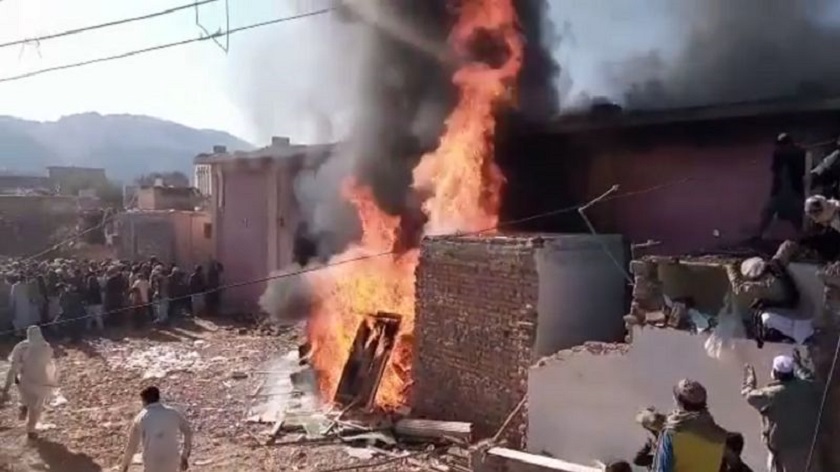 पाकिस्तानमा आक्रोसित भीडको आक्रमणः हिन्दु सन्तको समाधीस्थल ध्वस्त