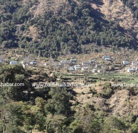 दुर्गम गाउँको सून्दर बस्ती ( फाेटाे फिचर)