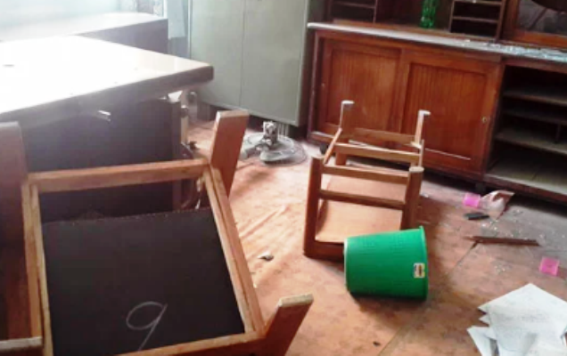 सेवाग्राहीद्वारा मालपोत कार्यालयमा तोडफोड