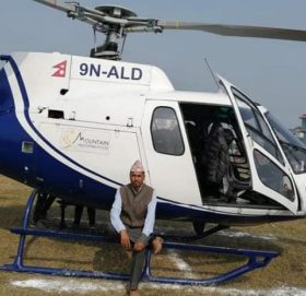 हिउँमा खप्तड घुम्न हेलिकप्टरको व्यवस्था, कति पर्छ टिकट ?