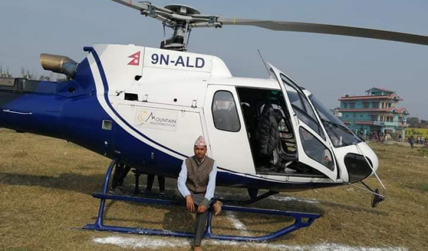 हिउँमा खप्तड घुम्न हेलिकप्टरको व्यवस्था, कति पर्छ टिकट ?