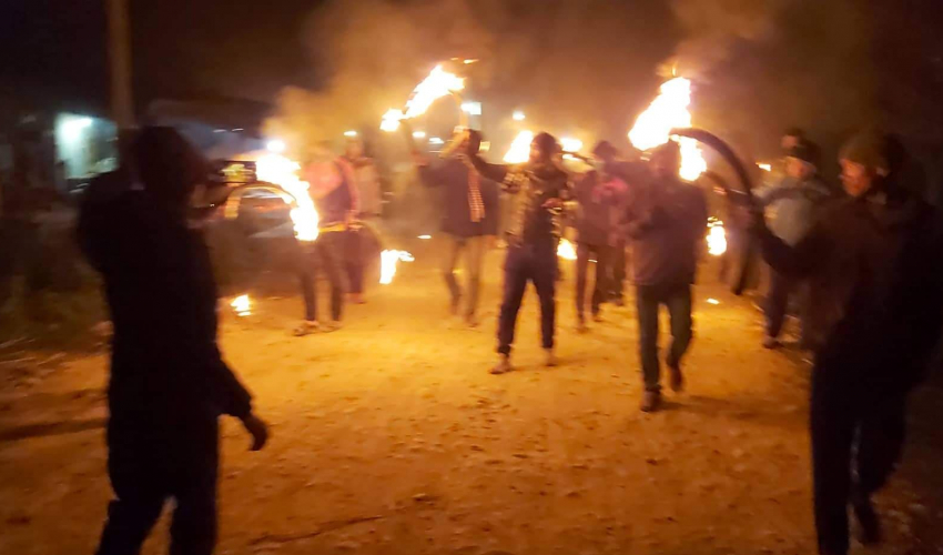 नेकपा ‘विप्लव’द्धारा ठाउँ ठाउँमा मसाल जुलुससहित प्रदशर्न