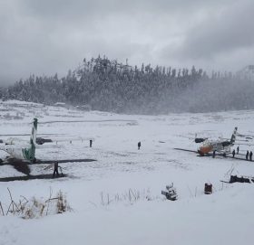 कर्णालीका हिमाली जिल्लामा भारी हिमपात, ८ प्रहरी चौकी सदरमुकाम सारिँदै