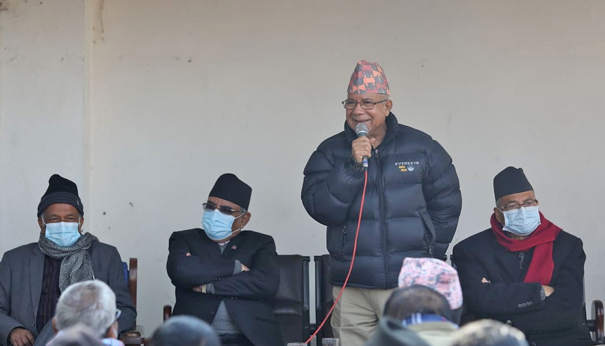 निर्वाचन आयोगको निर्णयले प्रचण्ड–माधव समूह उत्साहित !