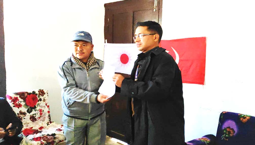 नेकपा प्रचण्ड-माधव समुह बाजुराद्धारा संसद विघटन विरुद्ध प्रधानमन्त्रीलाई विरोधपत्र