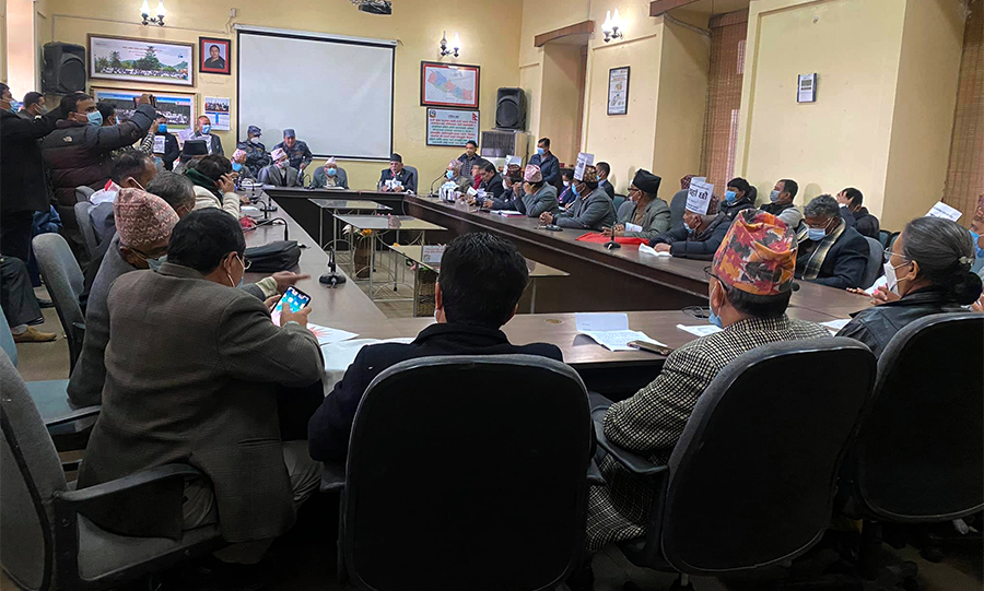 ‘ओली समूहले दाबी नगरे सूर्यचिन्ह बहुमत पक्षले पाउने’