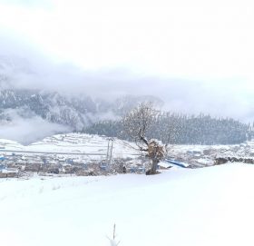 हुम्लामा भारी हिमपात, चिसोले जनजीवन कष्टकर