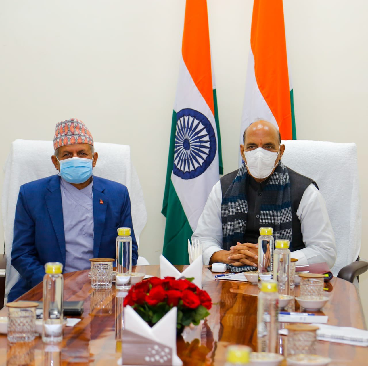 भारतीय रक्षामन्त्रीसँग परराष्ट्रमन्त्री ज्ञवालीको भेटवार्ता, सीमा विवादबारे भएन छलफल