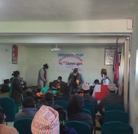 नेपाल रेडक्रस सोसाईटी बाजुराको १८ औँ जिल्ला शभा सूरु