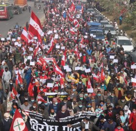 संसद् विघटनविरुद्ध सबै पालिकामा काँग्रेसको विरोध प्रदर्शन : कुन नेताको सम्बोधन कुन ठाउँमा  ?