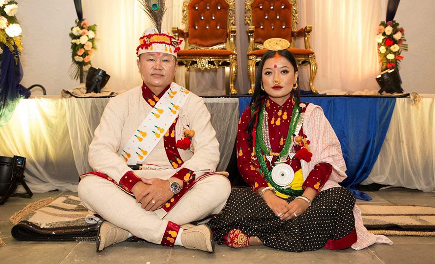 वैवाहिक जीवनमा बाँधिए मुख्यमन्त्री शेरधन राई