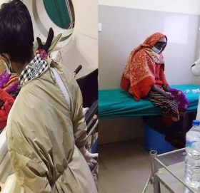 जिवनमरणको दोसाधमा रहेकि लालसराको काठमाडौमा उपचार हुदै