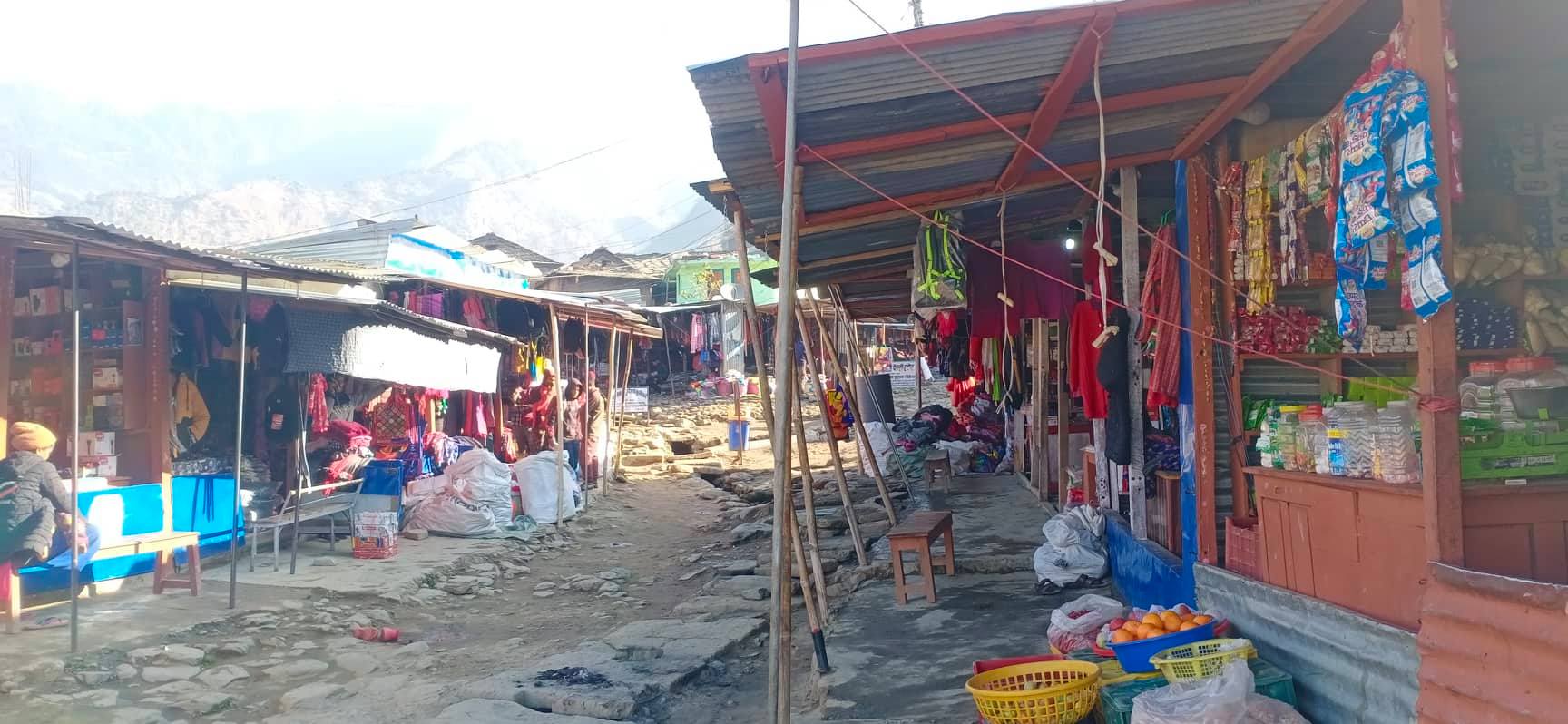 आमहडतालको प्रभाब बाजुरा परेन् बजार, शैक्षिक संस्था, कार्यलय सञ्चालन