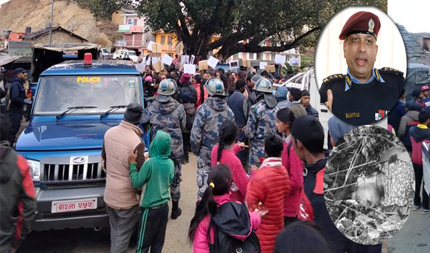 भागरथीको बलात्कारपछि हत्या गरिएको प्रहरीको निष्कर्ष, डीआईजी सुवेदी पनि बैतडी हिँडे