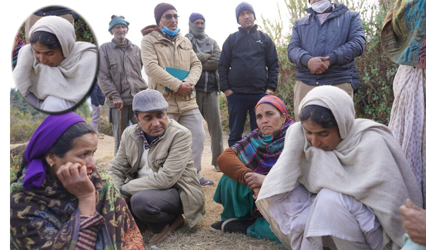 पति वियोगका आँसु नथामिदै छोरी गुमाइन् द्रोपतीले