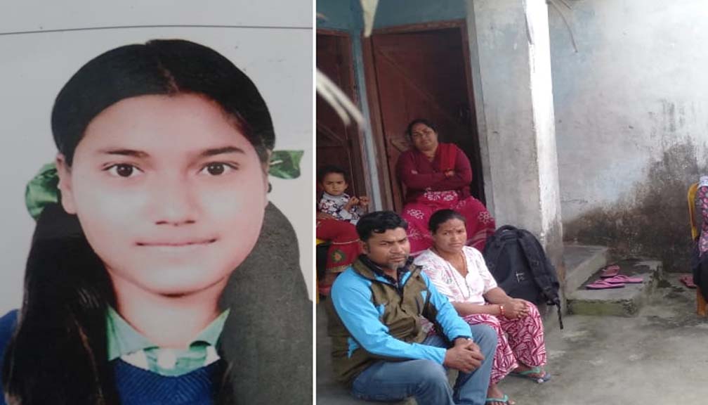 मोरङमा परीक्षा दिन गएकी किशोरी सम्पर्कविहीन