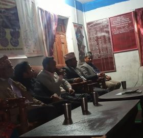 मार्तडी-कोल्टी सडकको काम छिटो सम्पन्न गर्न सांसद रेग्मीको निर्देशन