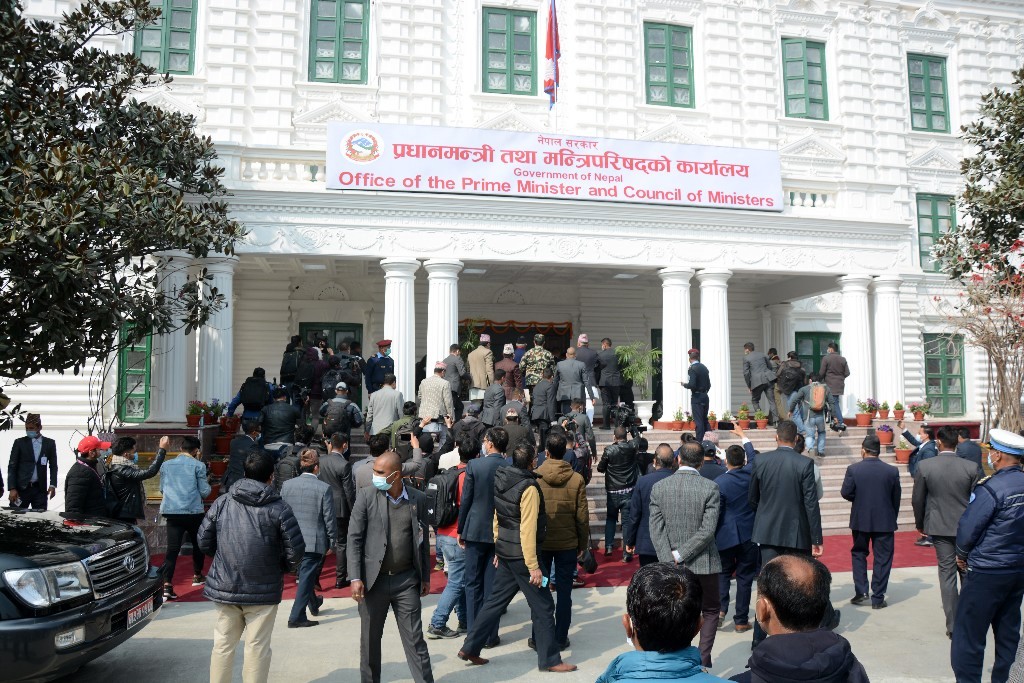 प्रधानमन्त्री कार्यालय सजाउन ४८ करोड खर्च