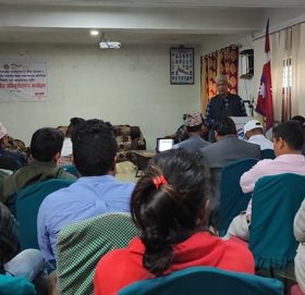 बिपत ब्यबस्थापन समितिको एक दिवसिय अभिमुखी करण गोष्ठी सम्पन्न