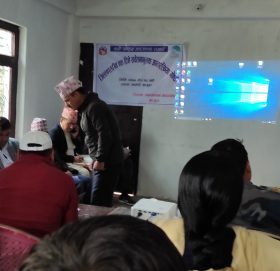 १२ औँ राष्ट्रिय जनगणना सम्बन्धी जिल्ला स्तरिय गोष्ठी सम्पन्न